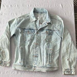Hollister Men's Light Blue Denim Jacket